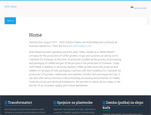 Tablet Screenshot of ndmmetal.com